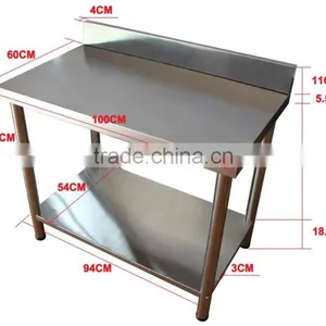 New Kitchen Stainless Steel Food Work Table thumbnail-2