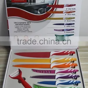 Stocklot 7 Pcs Knife Set Closeout Knives Cutlery Cheese Knife thumbnail-2
