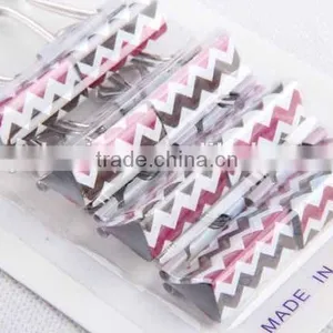 8pc Colorful Metal Binder Clips/ Paper Clip thumbnail-2