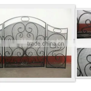 Wrought Iron Fireplace Screen thumbnail-1