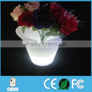 CC2727 Different Size LED Outdoor Garden Flower Pot thumbnail-1