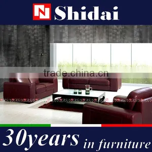 Living Room Wooden Sofa Sets, Furniture Indian Seating Sofa, the Leather Factory Sofa 938 thumbnail-1