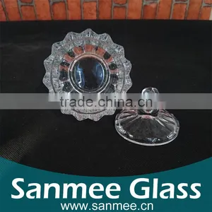 Delicate Royal Glass Candy Bowl Glass Sugar Bowl thumbnail-3