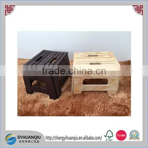 2016 New Design Handmade Folding Wooden Stool thumbnail-3