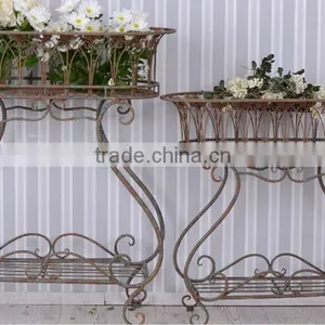 Flower Pots Garden Metal Baskets, Plant Stand thumbnail-1