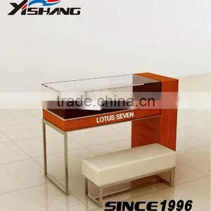 Glass Top Silver Jewelry Set Display Table,shop Counter Design thumbnail-1
