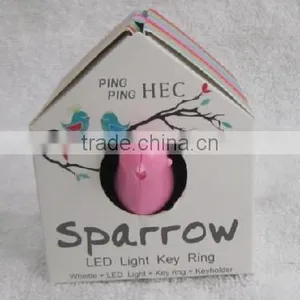 Bird's Nest Key Ring With Whistle Hang on the Wall thumbnail-2