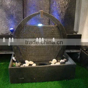 Outdoor Hollow Granite Stone Carving Water Fountains thumbnail-1