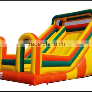 (HD-9503)Light Up Your Dream!High Quality Commercial Used Inflatable Jump Slide thumbnail-1