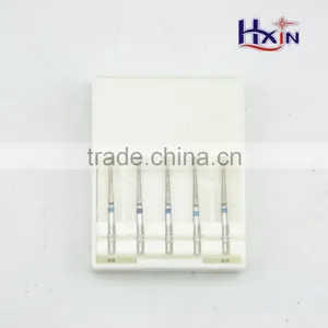 Mini Stainless Steel Body Electroplated Diamond Burrs for Dental thumbnail-1