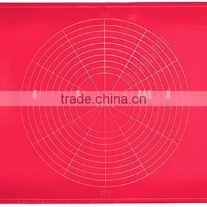 FDA Approved Non-stick Anti-slip Reusable Customized Silicone Baking Mat,table Mat,pastry Rolling Mat thumbnail-1