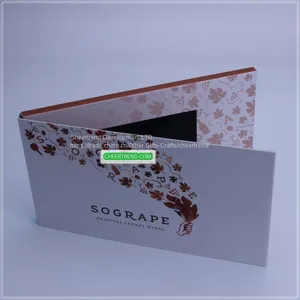 Promotional TFT Screen 4.3 Inch Lcd Video Greeting Card, Video Brochure thumbnail-5