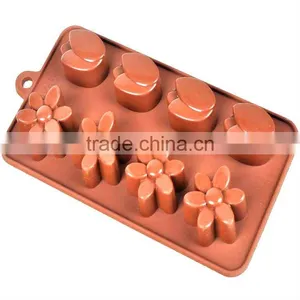 Silicone Leaf and Plum Blossom Chocolate Moulds thumbnail-1