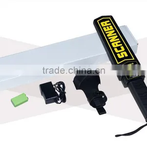 Super Body Scanner Hand Held Metal Detectors / Superwand Handy Detectors With Led Lights thumbnail-3