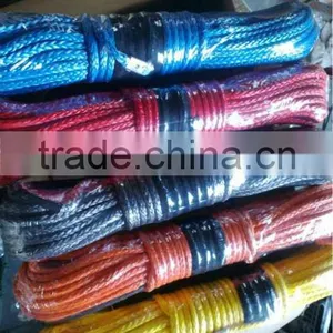 Aftermarket Auto Parts Multicolor 4x4 Electric Winch Rope 8MM Synthetic Rope thumbnail-1