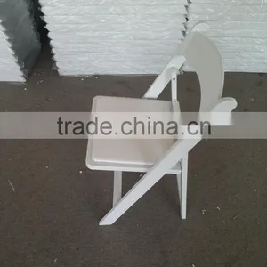 Outdoor Plastic Chair Resin Folding Chair for Wedding Rental thumbnail-3