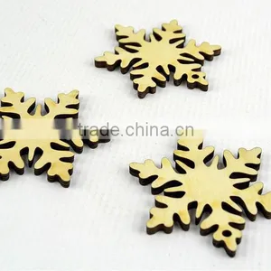 Wood Snow Slices for Christmas Tree Decoration thumbnail-4