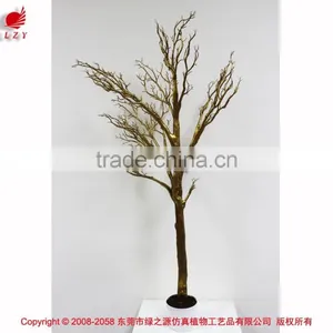 Golden Artificial Tree Branches Wedding Hall Centerpieces Christmas Decoration thumbnail-1
