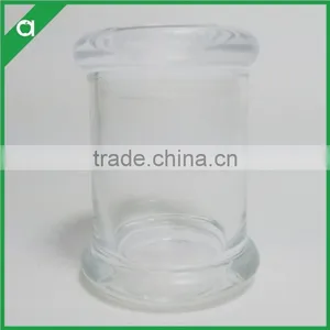 Clear Empty Glass Jar for Candle thumbnail-1