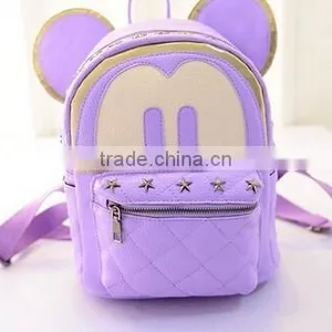 2015 Leather Backpack for School thumbnail-2