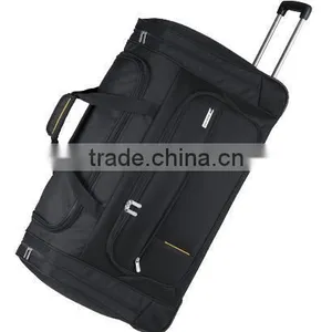 Fasion Nylon Travel Duffel Bag With Wheels thumbnail-1