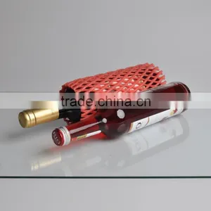 EPE Plastic Protective Soft Black Sleeves For Glass Bottle thumbnail-3
