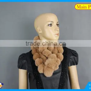 High Quality Knitted Rex-Rabbit Scarf thumbnail-2