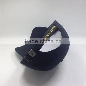 100%Suede Fabric Baseball Cap With Embossed Metal Buckle thumbnail-6