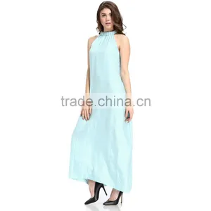 Domin Fashion Guanzhou Factory OEM Ladies Silk Night Dress thumbnail-3