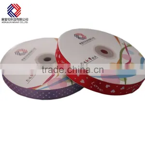 Hot Sale Printed Grosgrain Satin Ribbon thumbnail-1
