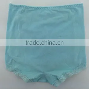 2015 New Arrival Green Color Briefs With Lace Big Size Women Mommy Pants thumbnail-2