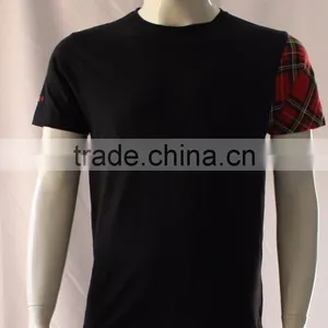 Black Cotton t Shirts Men thumbnail-1