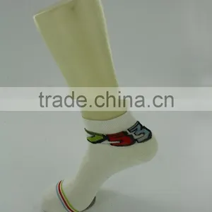 Summer Season White Sneaker Thin Mercerized Cotton Socks Women thumbnail-1