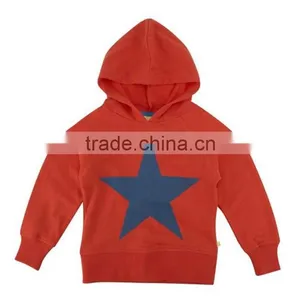Factory Wholesale Kids Big Star Printing Boys Hoodies thumbnail-1