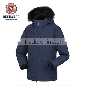 OEM Design Down Jacket for Winters Women With Fur Hood thumbnail-2