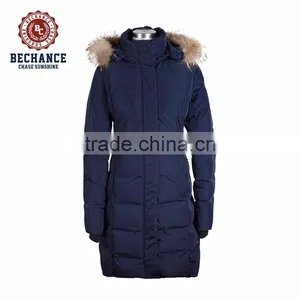 ST15-DC4006 Women's Winter Parka With Faux Fur Hood thumbnail-1