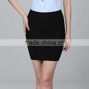Bospoke Factory Price Ladies Office Skirt Pattern thumbnail-3