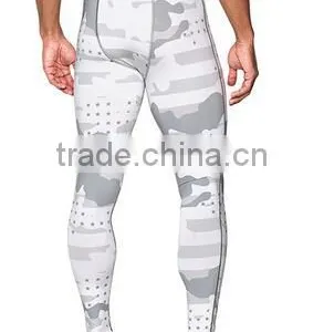 New Style Wholesale Dry Fit Polyester Jersey Camo Print Men Gym Pants thumbnail-5
