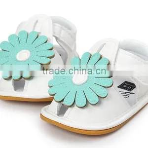 Sunflower Baby Summer Sandals, Baby Leather Sandals thumbnail-4