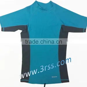 Women Heat Stransfer Logo Print Rash Guard(Clariant) thumbnail-1
