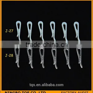 Shirt Packing White Plastic Clips thumbnail-6