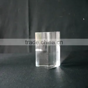 Hot Sale !!! Unique Cylindrical Crystal Candle Holder For Tea Light Table Decoration JKC-0001 thumbnail-6