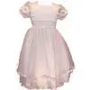 United States Girls Handmade Satin Dress-for The Holidays thumbnail-1