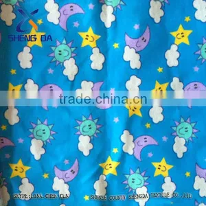 Reactive Printed Cotton Flannel Pajamas Fabric thumbnail-1