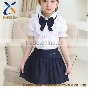 New Design Middle School Girls Plaid Short Skirt thumbnail-4