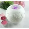 Round Ceramic Candle Burner, Tart Oil Warmer Pure White Aroma Diffuser TS-CB031 thumbnail-1