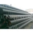 API 5L GR.A, Gr. B, X42, X46, X52, X80 Carbon Steel Seamless Pipe, Black Painting thumbnail-1