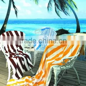China Manufactural Hot Sell 100% Cotton Custom Stripe Beach Towel thumbnail-2