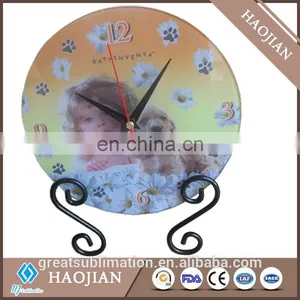 Cheap Sublimation Blank Glass Clock With Coating thumbnail-4