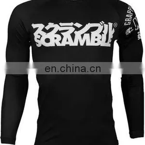 Custom Printed Sublimated Thermal Rash Guard thumbnail-5